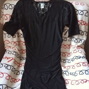 Star Vixon Black Dress with Lace 2x